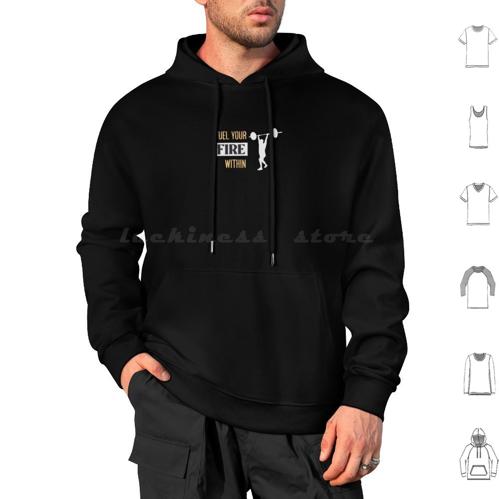 Fuel Fitness & Nutrition Oakbank - Fuel Your Fire Within Hoodie Cotton
