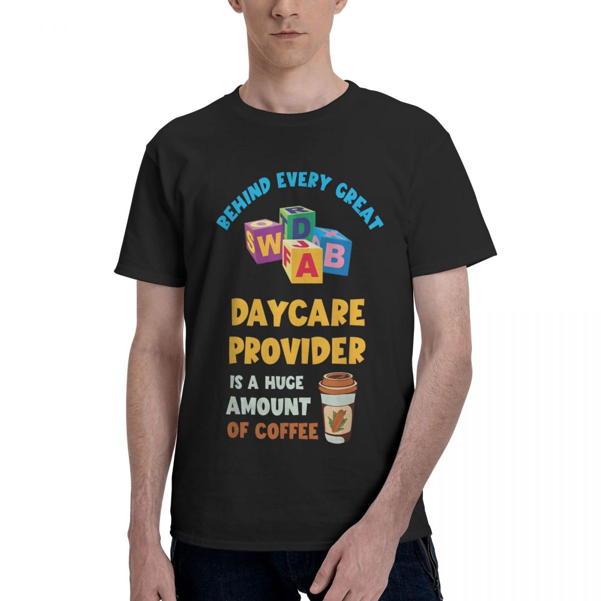 Fuel Fitness & Nutrition Oakbank - Coffee-Fueled Daycare Hero Motion Tshirt Fitness