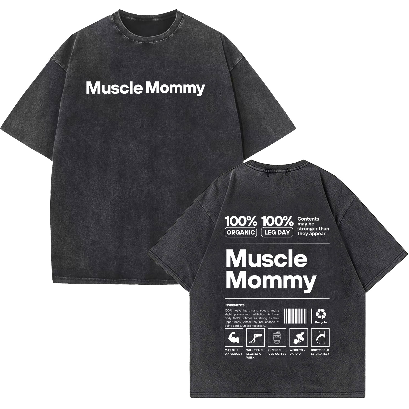 Vintage Acid Washed Distressed - đánh giá và giá Nutrition Fitness Gym