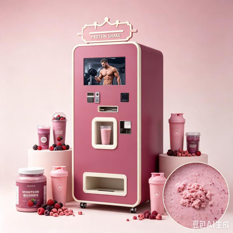 Protein Shake Vending Machine  - đánh giá và giá Nutrition Fitness Gym
