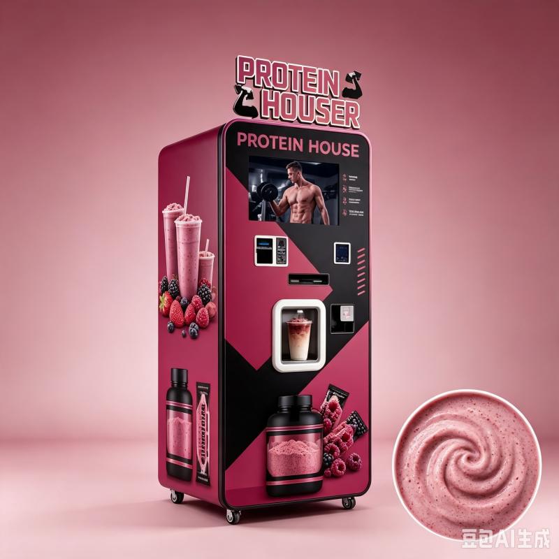 Protein Shake Vending Machine  - đánh giá và giá Nutrition Fitness Gym
